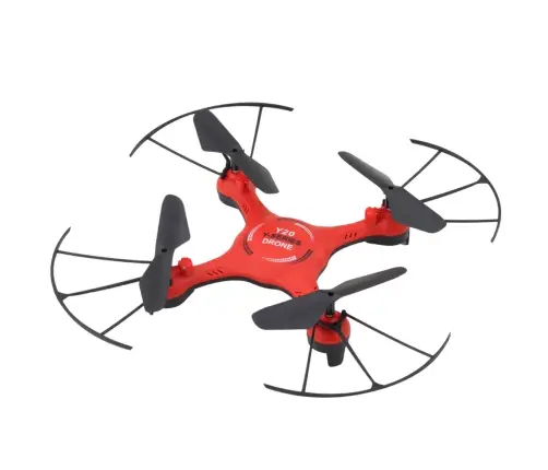 Y20 UFO Remote Controlled Drone Lights 360° Rotation Red