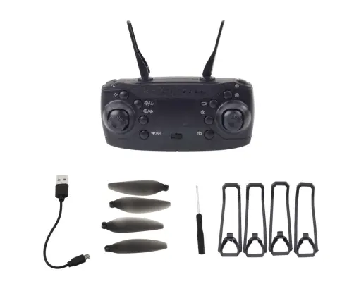 Drone Y329 HD Camera WIFI LED Lights App Black Carbon