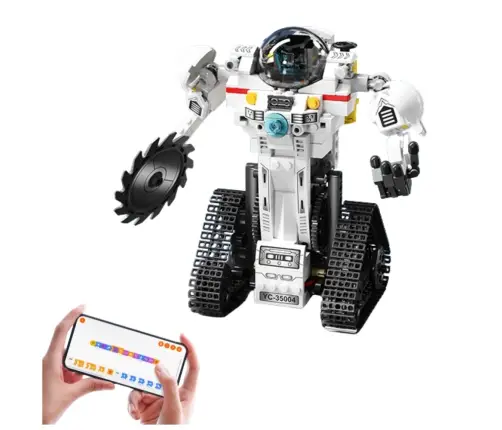 Construction Blocks Space Robot Rover Plane RC 3in1 408 pcs.