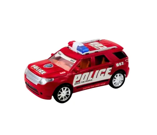 Off-Road Police Car Set with Tow Truck and Patrol Car