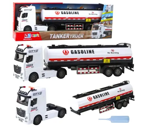Fuel Tanker Truck with Water Pouring Function, Lights and Sounds