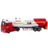 Tanker Truck Pumping Water Lights Sounds White and Red Tanker Truck Pumping Water Lights Sounds White and Red