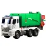Large Garbage Truck Lifting Function 2 Bins Lights Sounds Green 1:10 Large Garbage Truck Lifting Function 2 Bins Lights Sounds Green 1:10