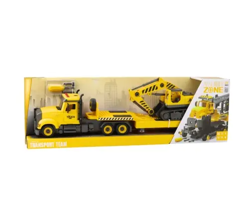 DIY Tow Truck Turning Crawler Excavator Lights Sounds