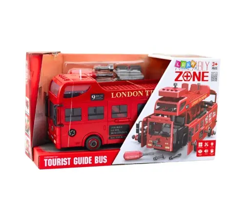Double Decker Bus Turning London Transport Tools Lights Sounds