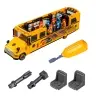 School Bus for Turning DIY Set Yellow 48 pcs.
