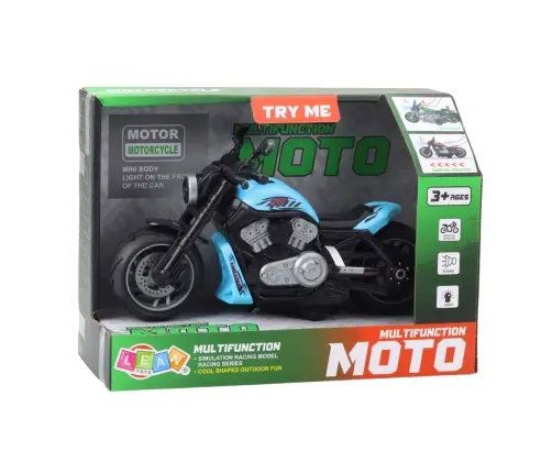 Battery Operated Toy Motorcycle with Lights and Sounds Blue