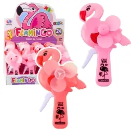 Flamingo Pink Hand Fan Flamingo Pink Hand Fan