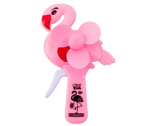 Flamingo Pink Hand Fan Flamingo Pink Hand Fan
