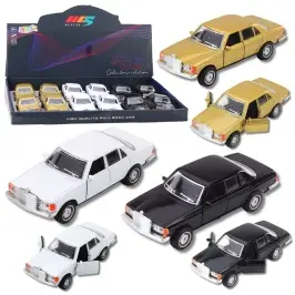 Classic Car Metal Motorized Lights Sounds Opening Doors Mix