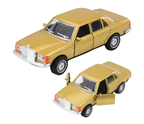 Classic Car Metal Motorized Lights Sounds Opening Doors Mix