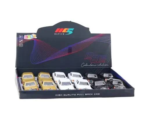 Classic Car Metal Motorized Lights Sounds Opening Doors Mix