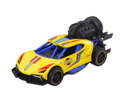 Sports Car With Lights, Sounds, Smoke Effect 1:36 Mix