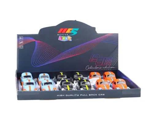 Classic Beetle Car Metal Pull-Back Drive Opening Doors Mix Classic Beetle Car Metal Pull-Back Drive Opening Doors Mix