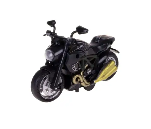 Motorcycle To Assemble Screw Metal 1:14 DIY Black Gold Elements
