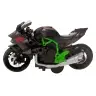 Motorcycle To Assemble Screw Metal 1:14 DIY Green-Black