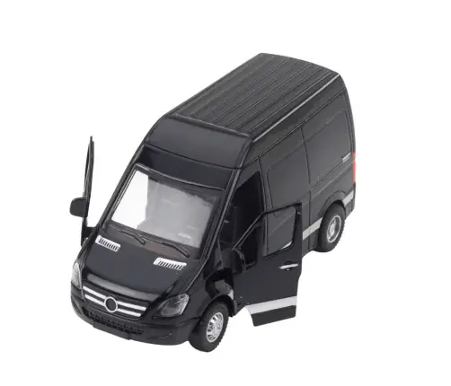 Metal Sounds Delivery Truck Black