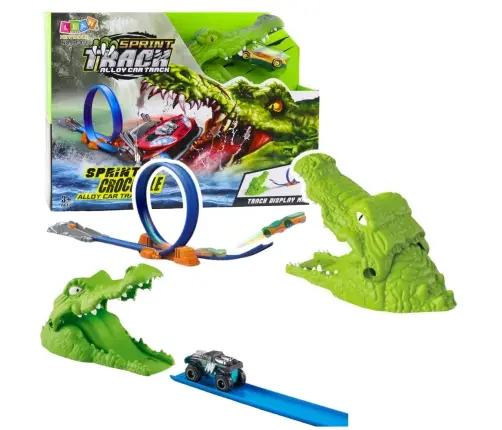 Car Track Catapult Launcher Crocodile