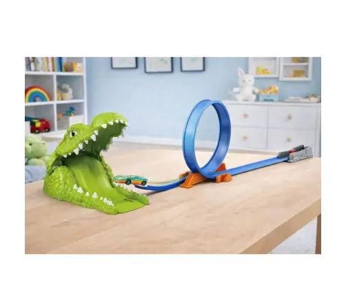 Car Track Catapult Launcher Crocodile