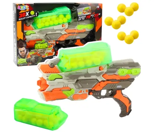 Rifle Weapon For Soft Foam Balls 30pcs Range 23m