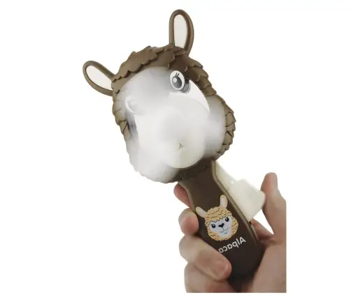 Pinwheel Mechanical Hand Fan For Children Alpaca Mix