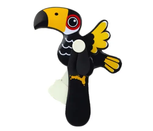 Toucan Mix Hand Fan Mechanical For Children