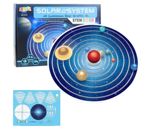 DIY Solar System Planets Plastic Educational Kit