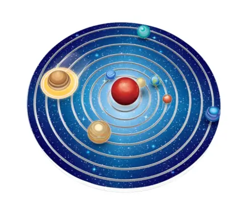 DIY Solar System Planets Plastic Educational Kit