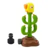 Water Toy Cactus With Parrot Rotating 360° Green Water Toy Cactus With Parrot Rotating 360° Green