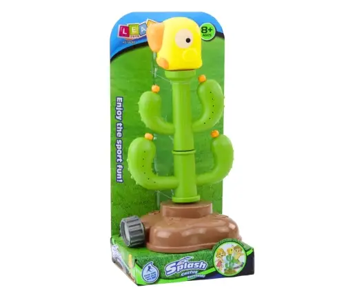 Water Toy Cactus With Parrot Rotating 360° Green Water Toy Cactus With Parrot Rotating 360° Green