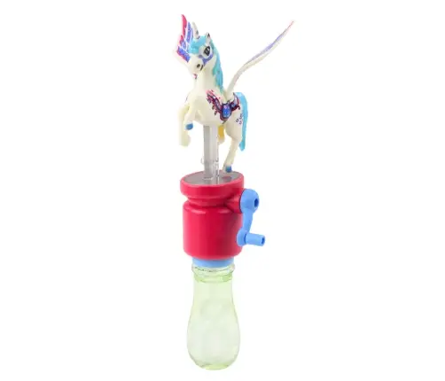 Soap Bubbles Unicorn Moving Wings Crank 23cm Mix