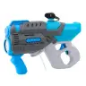 Electric Water Gun Soap Bubbles 2in1 Gray Blue