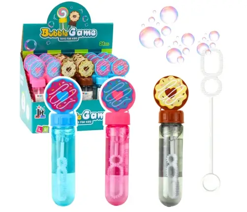 Donut Soap Bubbles 3 Holes Mix Colors 30ml