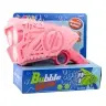 Battery Operated Bubble Gun LED Lights Pink Battery Operated Bubble Gun LED Lights Pink