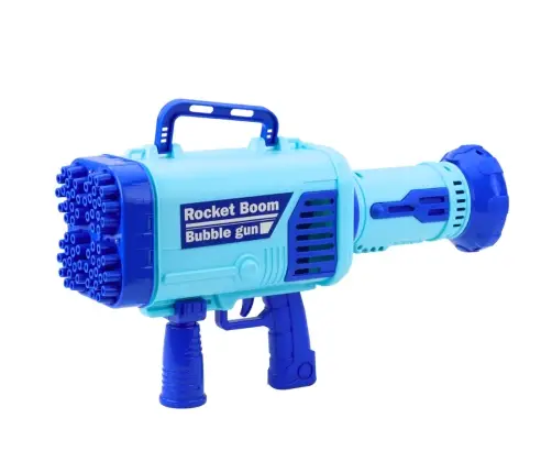 Large Electric Bubble Gun 64 Holes Blue Large Electric Bubble Gun 64 Holes Blue