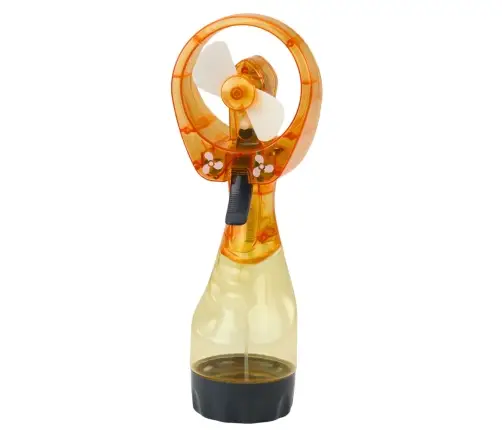 Portable Fan with Battery-Operated Spray Mix