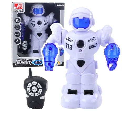 Intelligent Remote Controlled Robot with RC Remote Control, Lights and Sounds