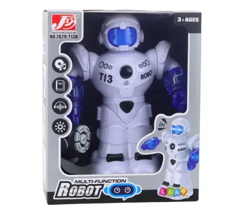 Intelligent Remote Controlled Robot with RC Remote Control, Lights and Sounds