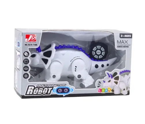 Smart Remote Controlled RC Dinosaur Robot Triceratops