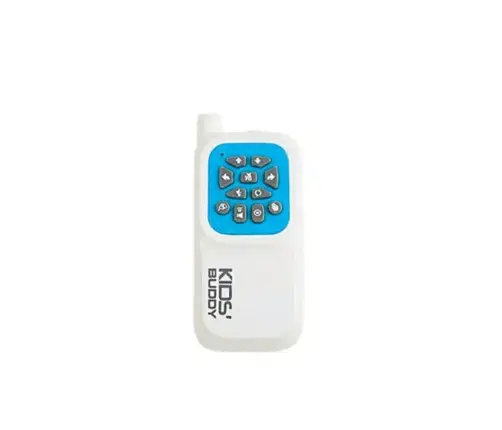 Interactive Robot Dog Remote Control Light Sound White Blue