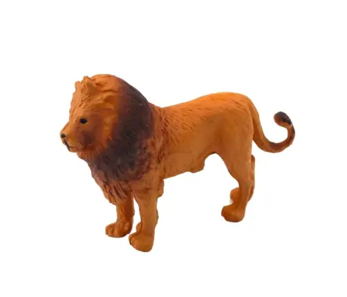 Set of Mini Figures Wild Animals Giraffe Zebra Lion 6-8cm 6pcs