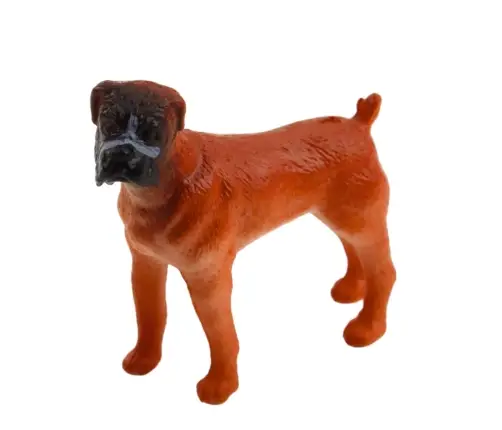 Set of Mini Figures Dogs German Shepherd Dachshund French Bulldog 4cm 6pcs