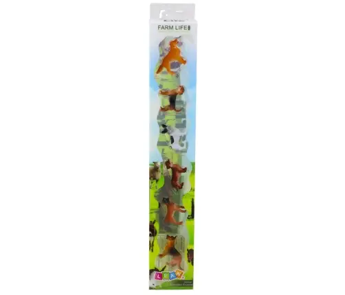 Set of Mini Figures Dogs German Shepherd Dachshund French Bulldog 4cm 6pcs