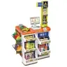 Shop Set Cash Register, Trolley, Scanner, Supermarket, Kids Shop