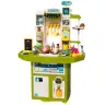 Children's Kitchen With Accessories Sink With Circulation Pair Lights Sounds 71pcs