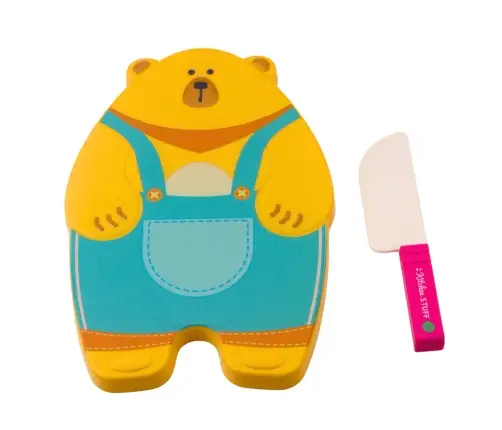 Fruit Vegetable Chopping Board Knife Set Educational Accessories For Children