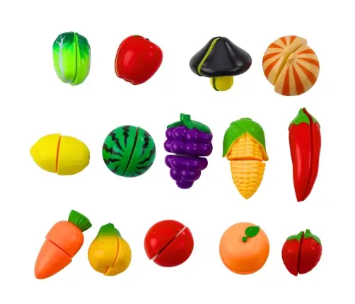 Fruit Vegetable Chopping Board Knife Set Educational Accessories For Children