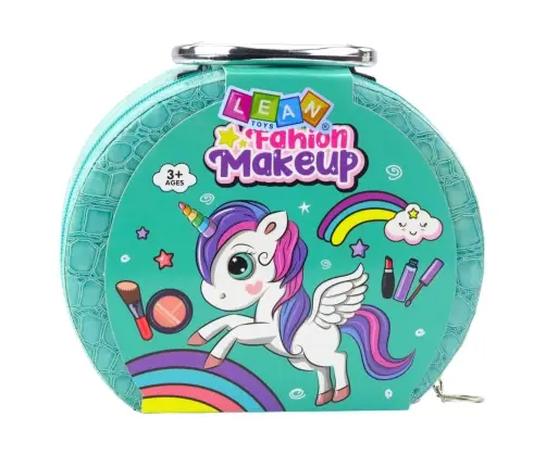 Nail Makeup Beauty Set in Turquoise Cosmetic Bag
