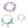 Beauty Set Jewelry Bracelet Beads Hairpin Mermaid Tail 48pcs Beauty Set Jewelry Bracelet Beads Hairpin Mermaid Tail 48pcs