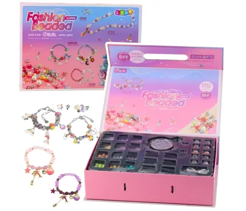 DIY Jewelry Bracelet Beads Pendants Making Kit
